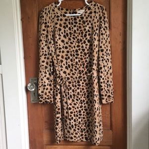 Merona cheetah dress
